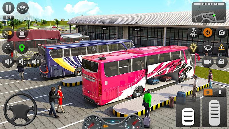 City Bus Simulator 3D Offline Скриншот 1