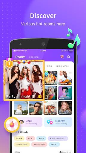 Hello Yo - Group Chat Rooms Capture d'écran 2
