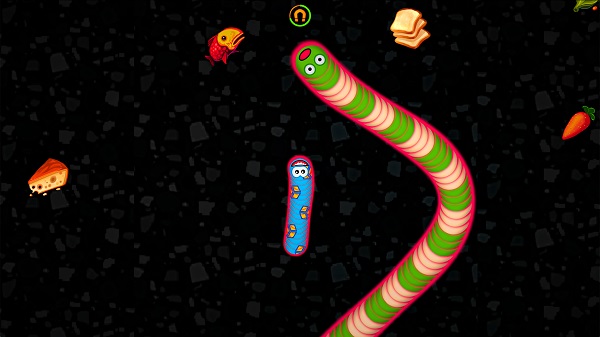 Worms Zone .io Jeux de Serpent Capture d'écran 2