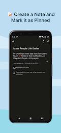 Notes - Pin to notification スクリーンショット 2