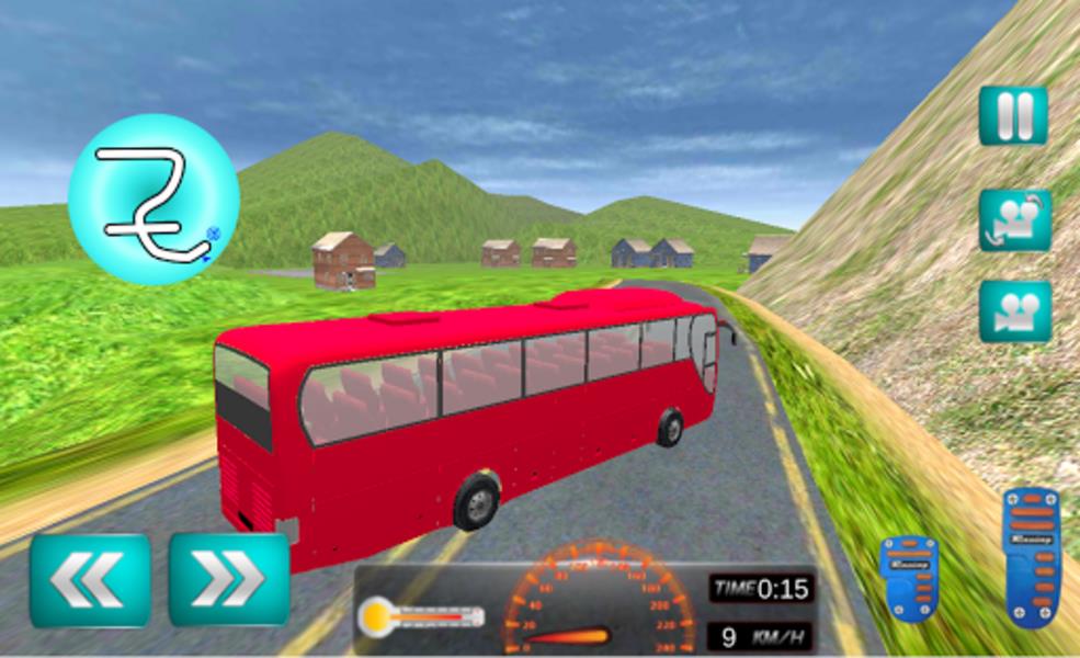 Bus Driving Hill Station Sim 스크린샷 2