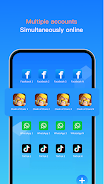 Clone App-Dual App Clone Space Скриншот 2