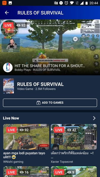 Facebook Gaming Screenshot 4