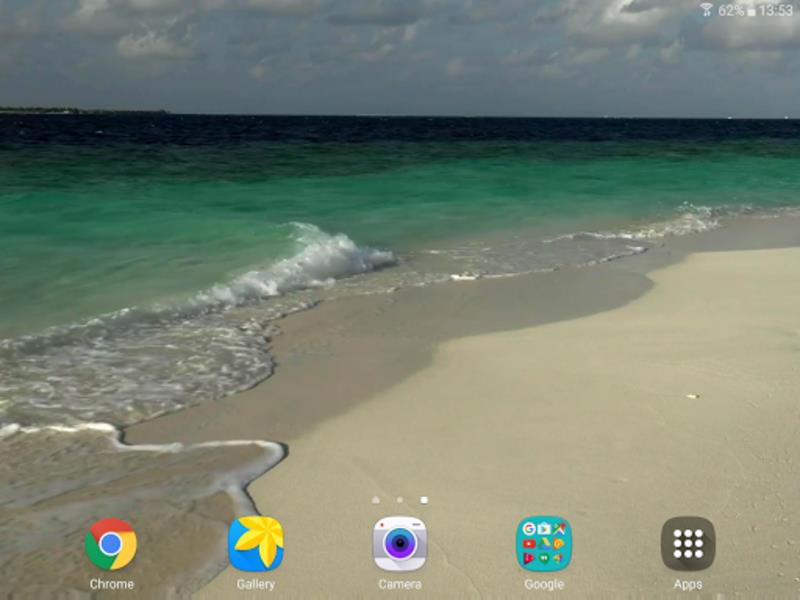 Tropical Beach Live Wallpaper Capture d'écran 3