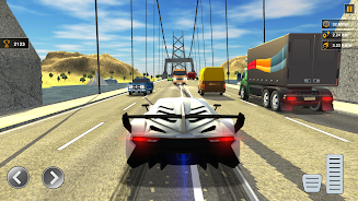 Heavy Traffic Rider Car Game Captura de pantalla 2