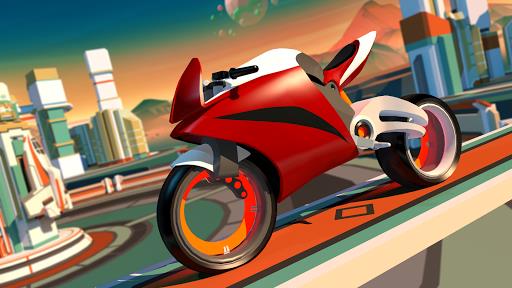 Gravity Rider: Space Bike Race 스크린샷 2