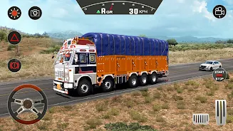 Indian Truck Lorry Simulator Captura de tela 1