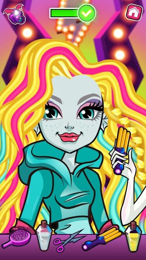 Monster High Beauty Salon Screenshot 1