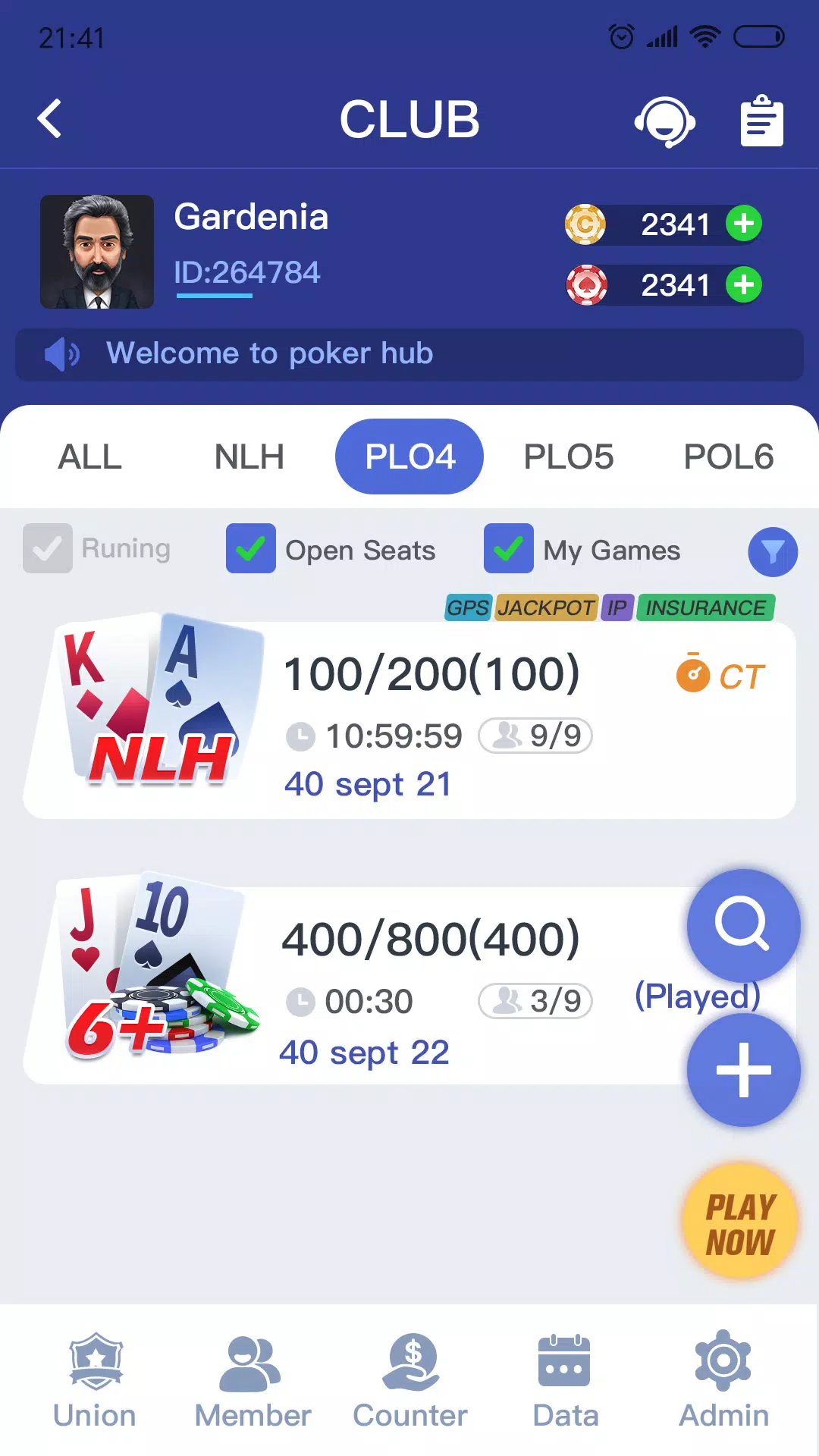 Poker Hub 스크린샷 2