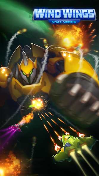 WindWings: Galaxy attack Pro Скриншот 1