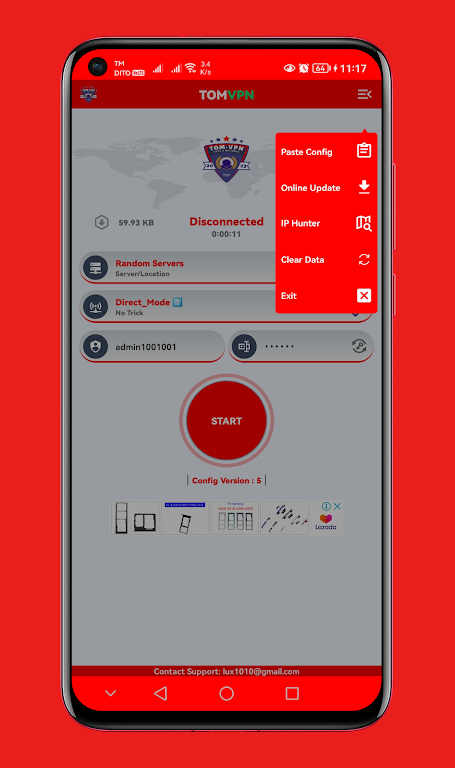 TOM VPN Скриншот 3