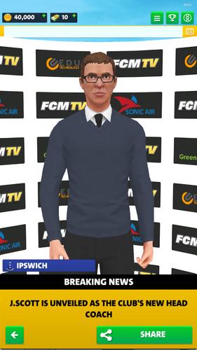 Soccer Club Management 2025 스크린샷 1