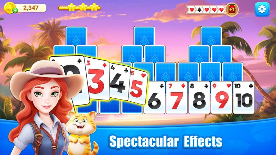 Cooking Solitaire TriPeaks स्क्रीनशॉट 2