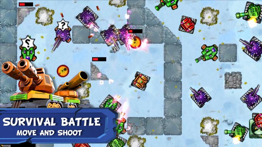 Tank Battles 2D Captura de pantalla 1