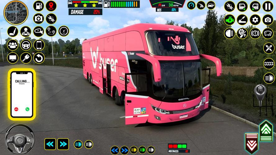 Bus Games 2023 Coach Bus Game 스크린샷 2