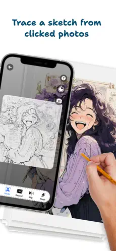 AR Draw Anime Trace Sketch AI 스크린샷 2