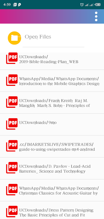PDF Voice Reader- Audio 스크린샷 3