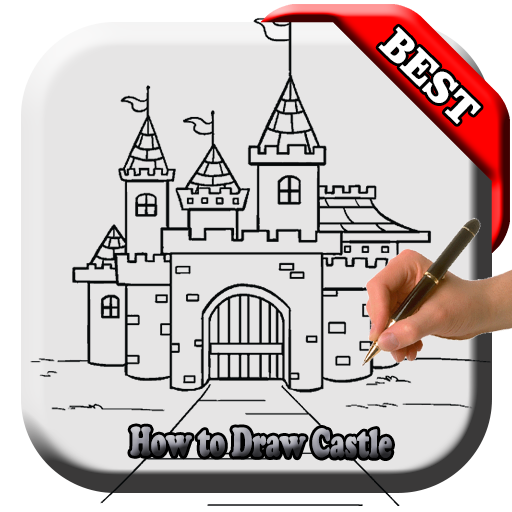 How to Draw Castle - Easy Drawing應用截圖第1張