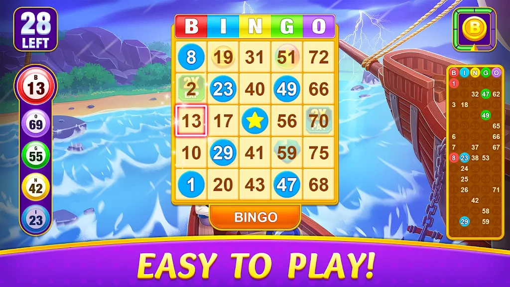 Bingo Alpha - Offline Games Screenshot 2