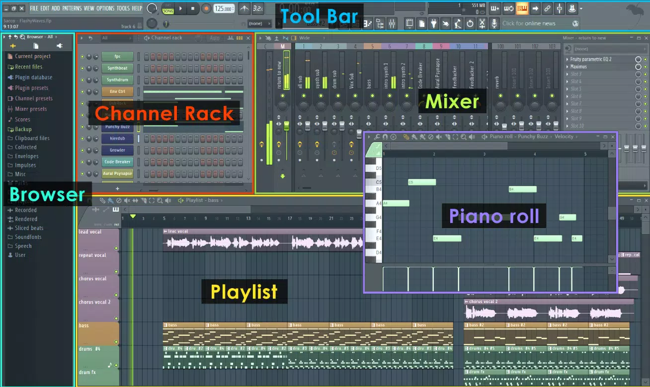 FL Studio for Beginners Screenshot 1