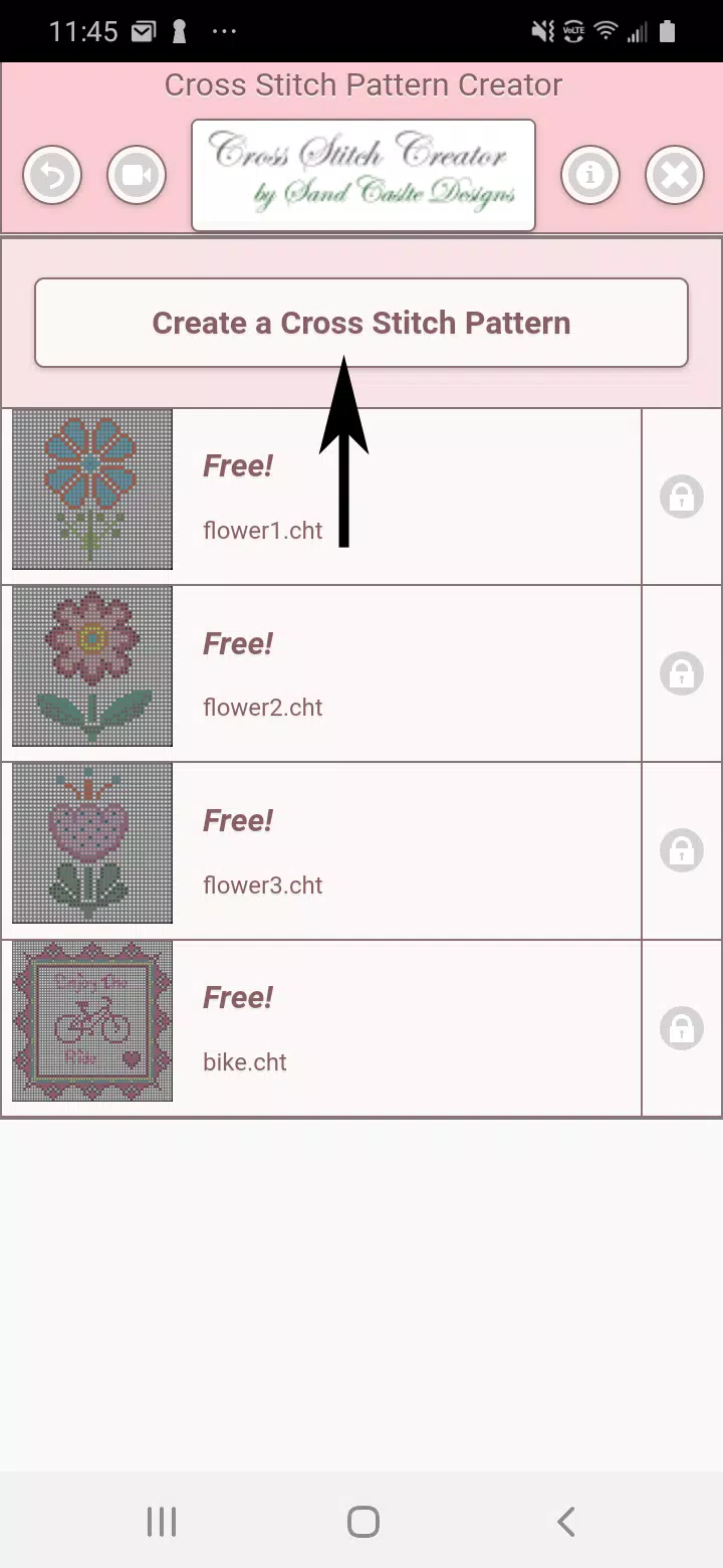 Cross Stitch Pattern Creator應用截圖第1張