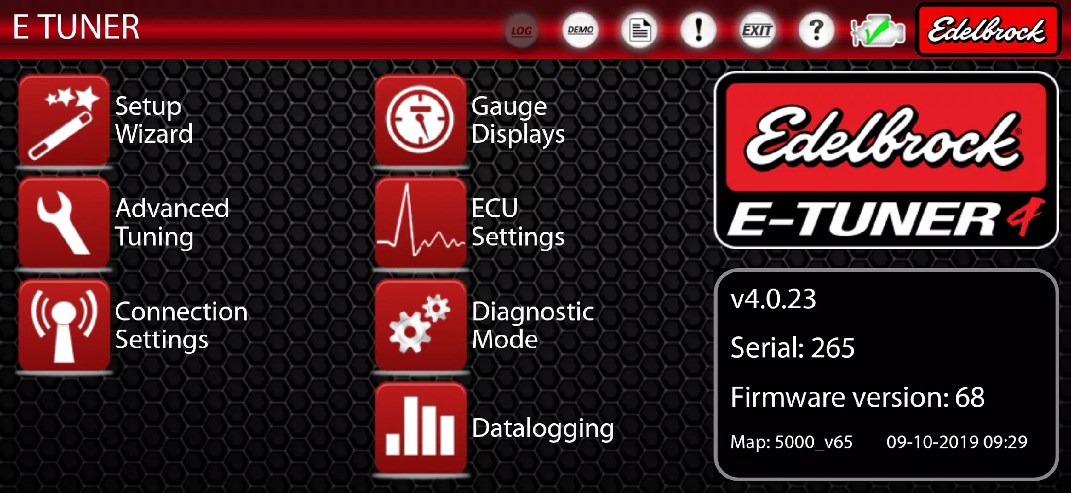 E-Tuner 4 Screenshot 1