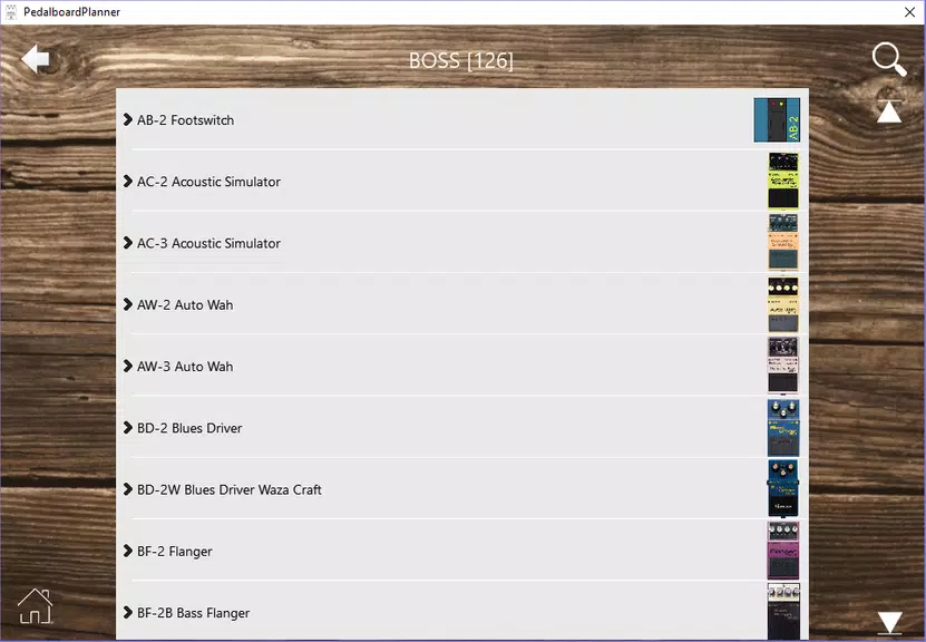 PedalboardPlanner Screenshot 4