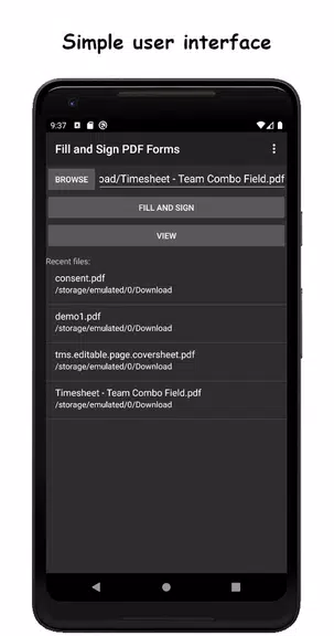 Fill and Sign PDF Forms應用截圖第1張