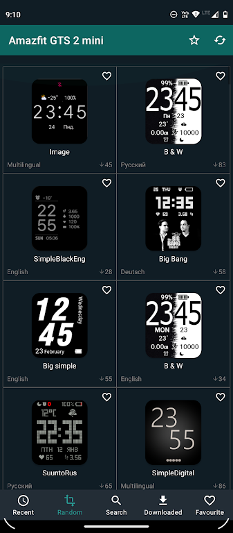 Watchfaces for Amazfit Watches Captura de pantalla 4