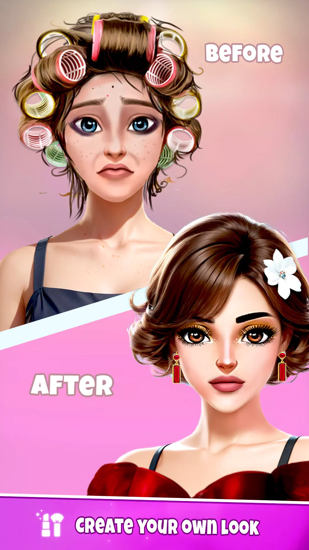 Fashion Dress Up, Makeup Game スクリーンショット 2