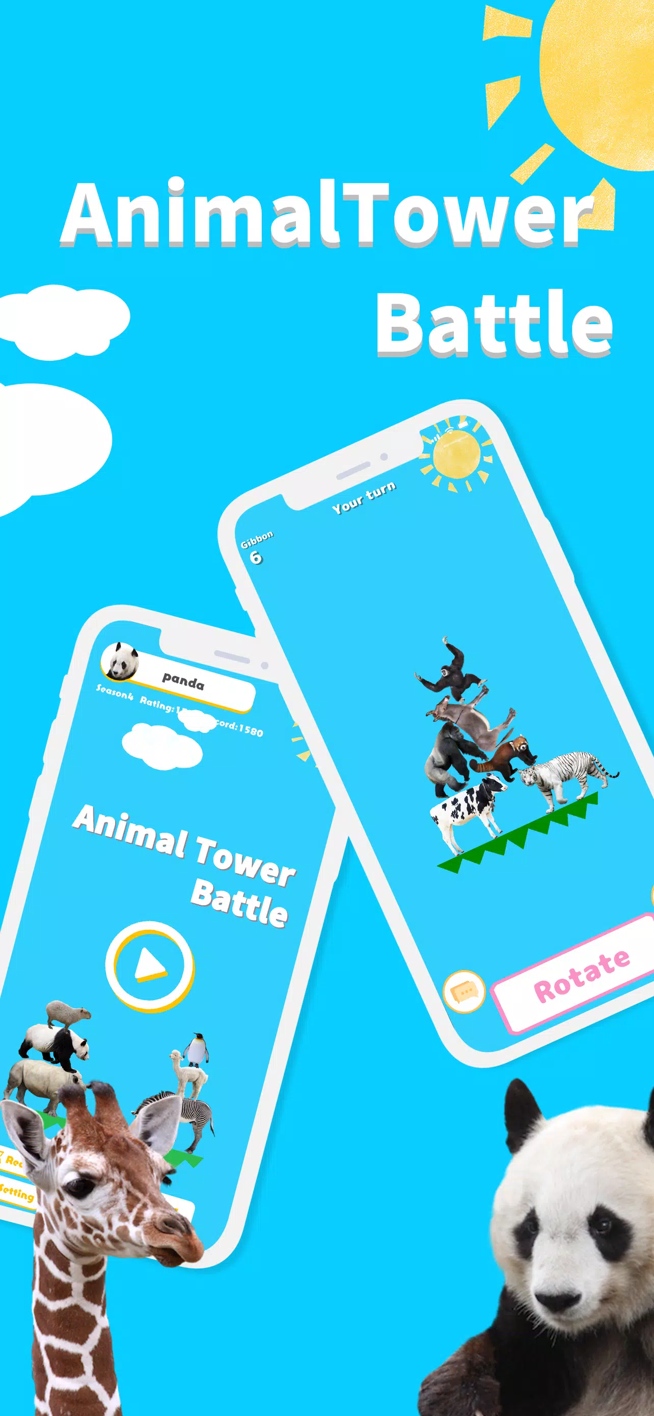 Animal Tower Battle應用截圖第1張