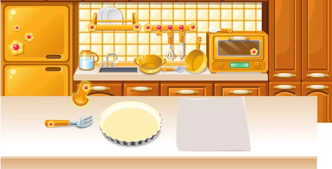 girls cooking games chocolate Captura de pantalla 1