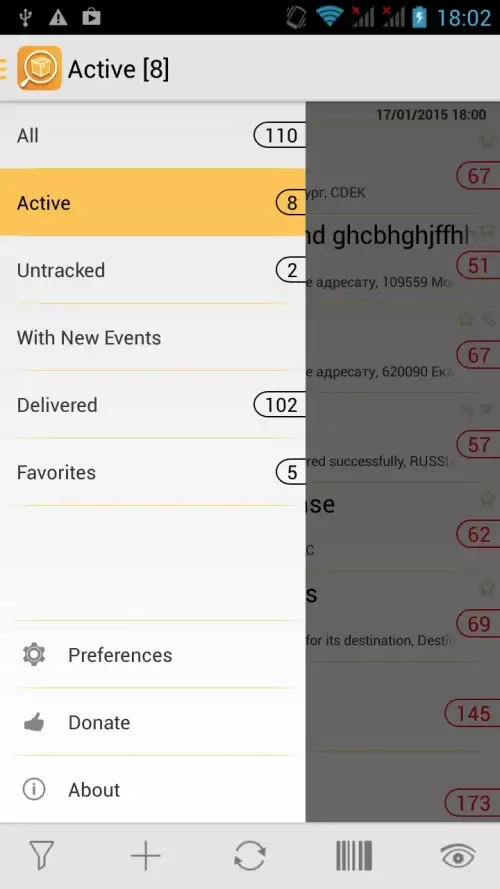 TrackChecker Mobile应用截图第3张