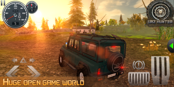 Russian Car Driver Uaz Hunter Captura de tela 2