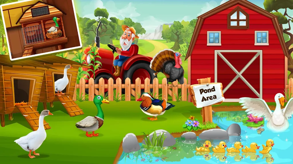 Duck Farm Eggs Chicken Poultry Captura de pantalla 2