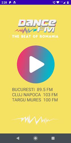 Dance FM Romania Captura de pantalla 1