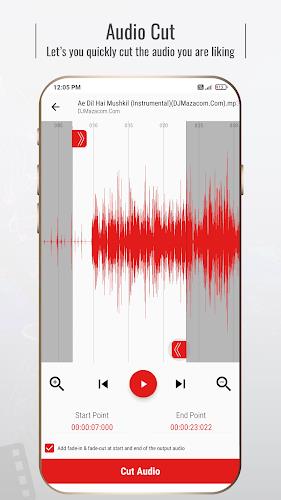 Mstudio : Audio & Music Editor スクリーンショット 3