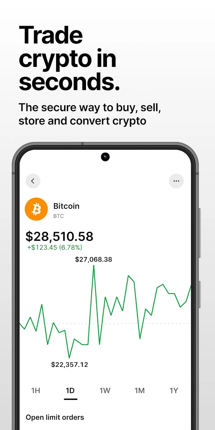 Gemini Buy Bitcoin and Crypto Screenshot 1