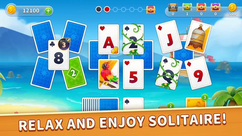 Solitaire Island: Tri Peaks应用截图第2张