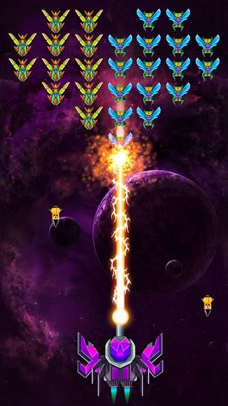 Galaxy Attack: Shooting Game Mod Скриншот 3