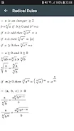 Math Formulas Algebra Скриншот 3