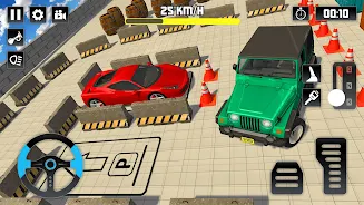 Jeep Parking Game - Prado Jeep Capture d'écran 2