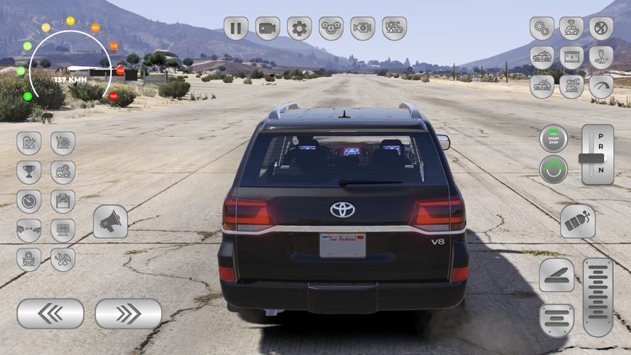 Luxury Land Cruiser Sand Drive Screenshot 2