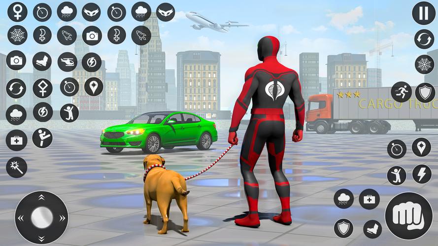 Rope Spider Hero: Spider Games Screenshot 1