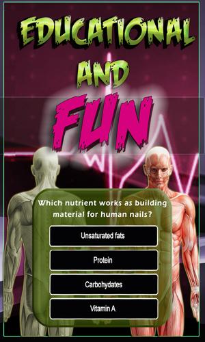 Human Anatomy Pro Trivia Captura de tela 3