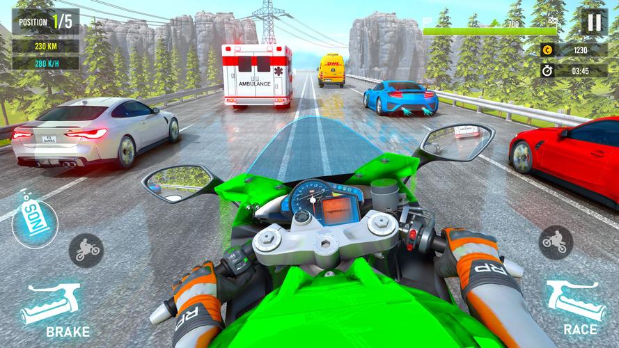 Moto Traffic Bike Race Game 3d स्क्रीनशॉट 4