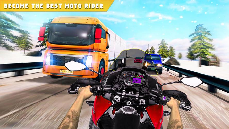 Highway Traffic Bike Race Moto應用截圖第4張
