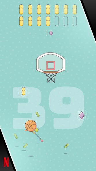 Shooting Hoops Mod Captura de tela 4