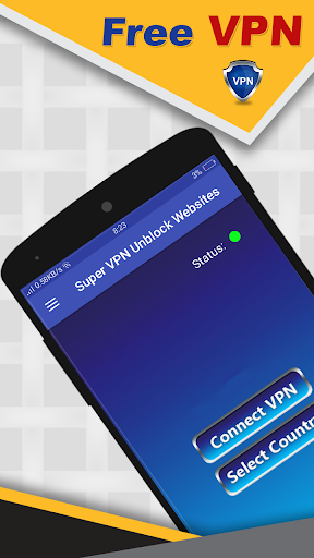 Super VPN Unblock Websites स्क्रीनशॉट 2
