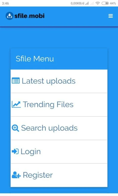 Sfile Mobi - Monetizing Your File Screenshot 3